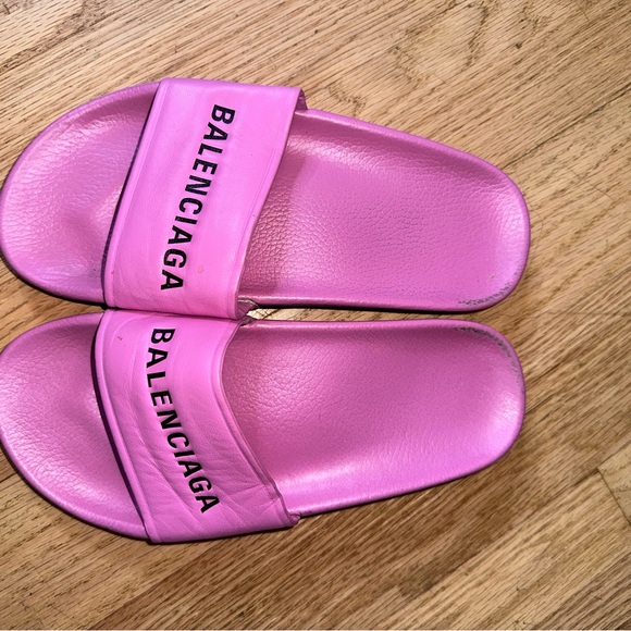 Balenciaga pink slides - women’s sz 8 - - Picture 4 of 4